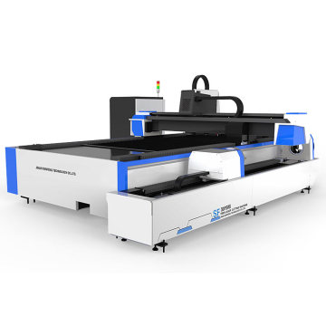 O acionamento bilateral coopera e alta velocidade de 3000 mm*1500mm SF3015m Máquina de corte a laser de fibra para tubo e placa